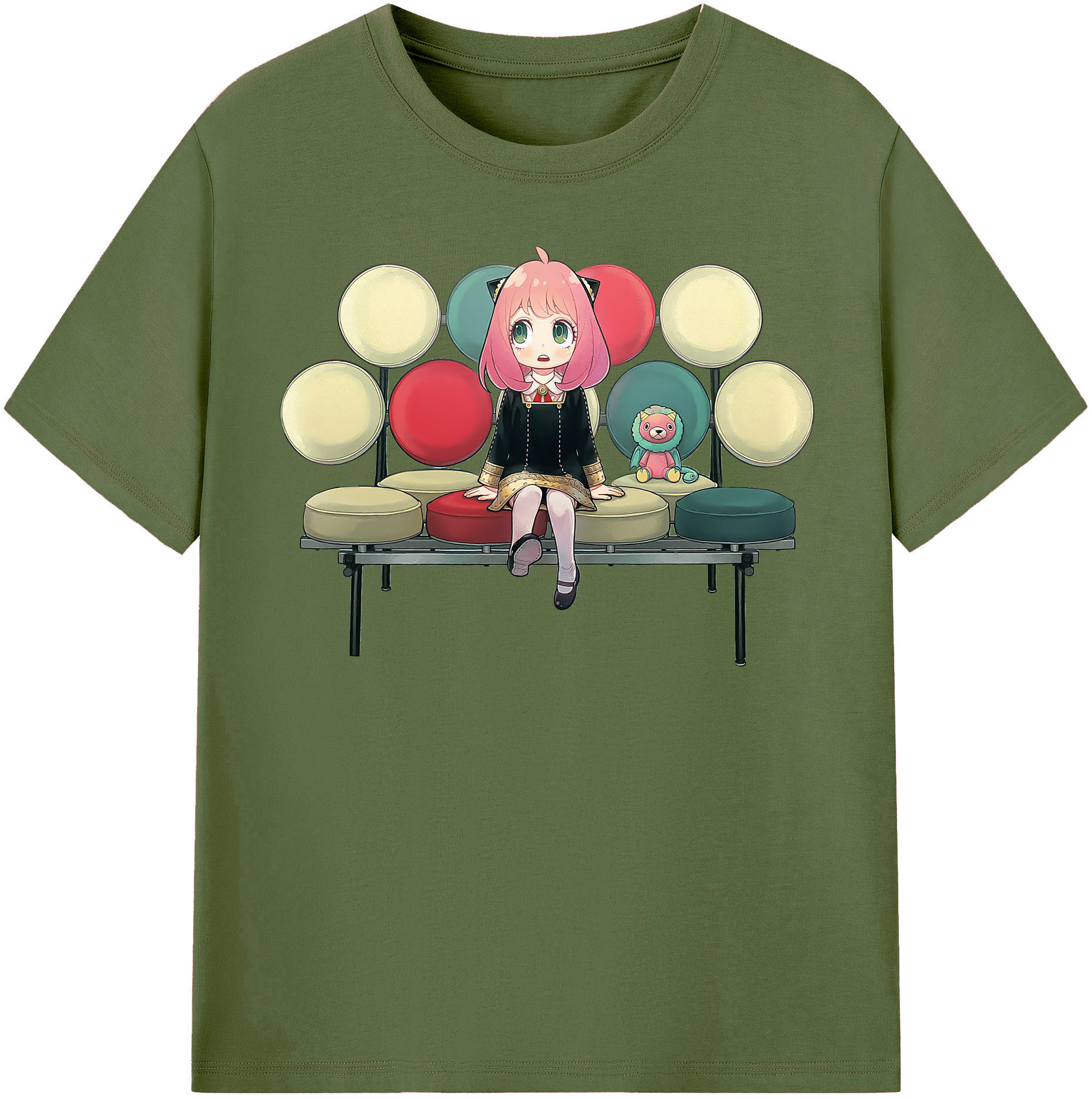 （画像用） SPY×FAMILY间谍家家酒 綿100％半袖Tシャツ（フロントプリント）